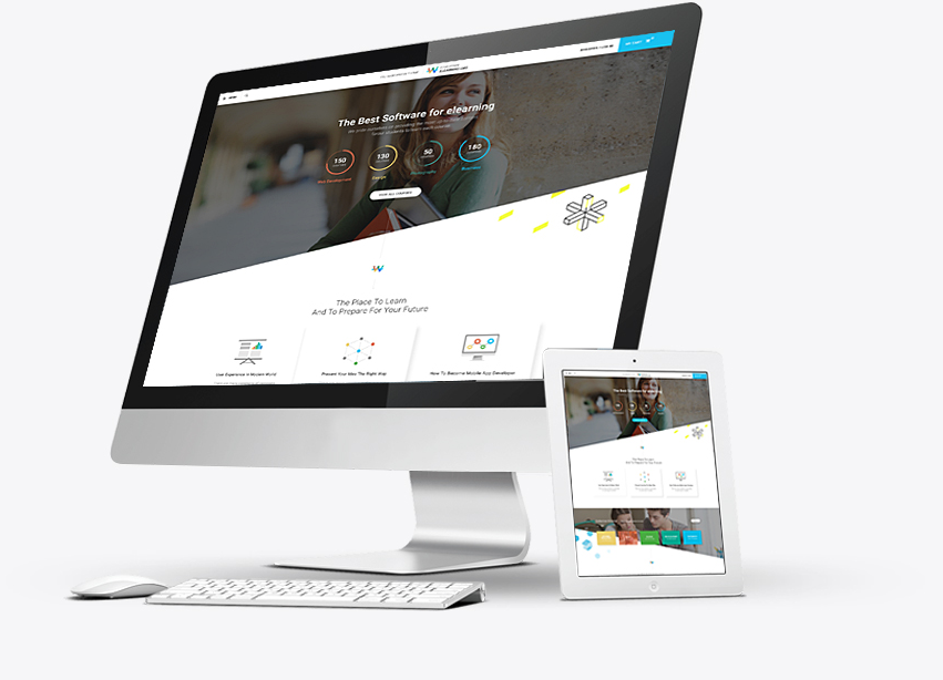 Captura de pantalla de plataforma Moodle